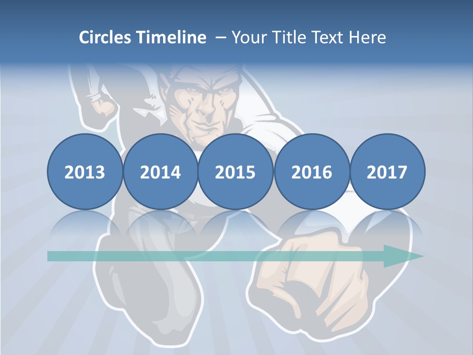 Suit Boss Defender PowerPoint Template