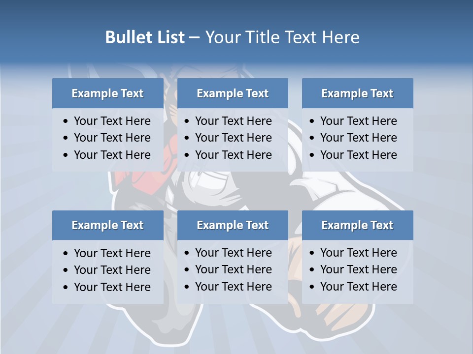 Suit Boss Defender PowerPoint Template