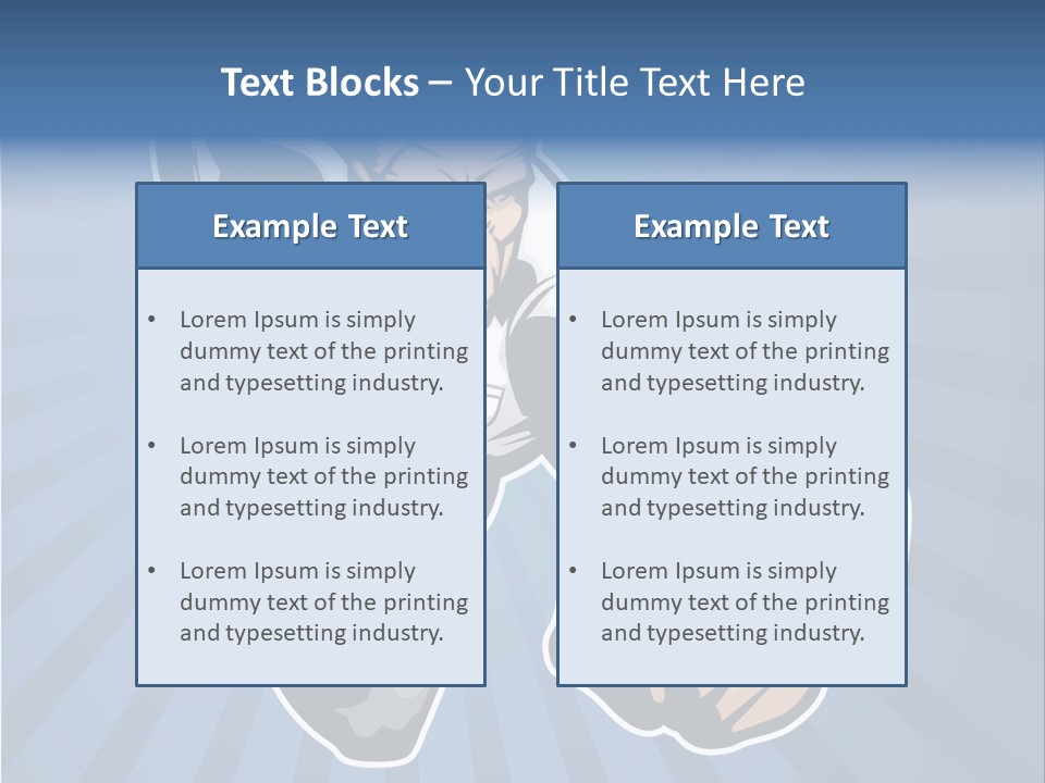 Suit Boss Defender PowerPoint Template