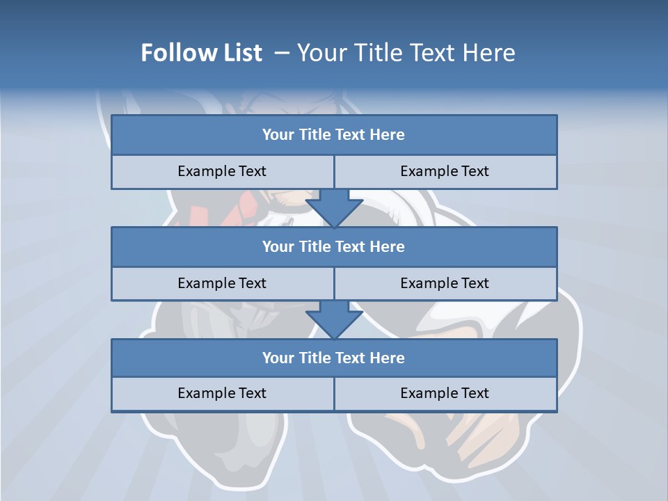 Suit Boss Defender PowerPoint Template