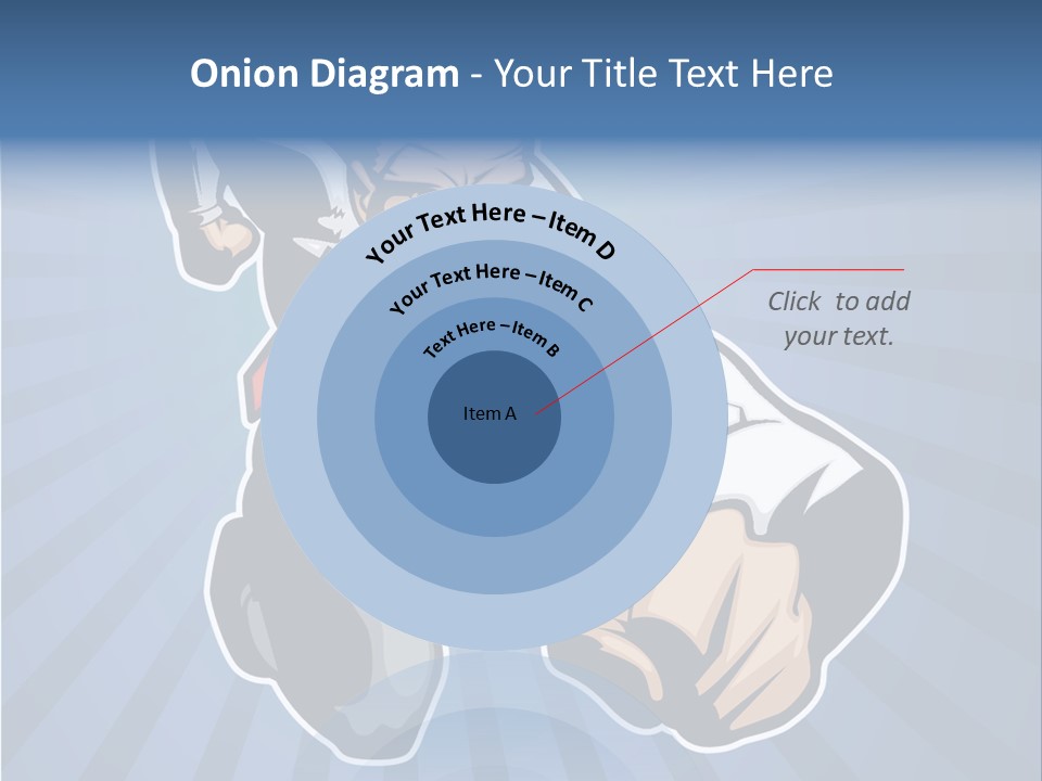 Suit Boss Defender PowerPoint Template