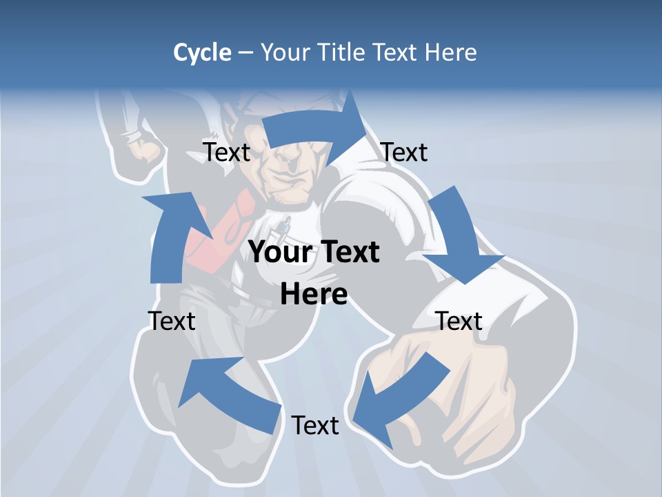 Suit Boss Defender PowerPoint Template