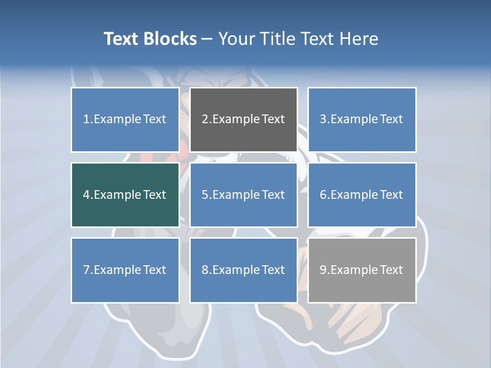 Suit Boss Defender PowerPoint Template