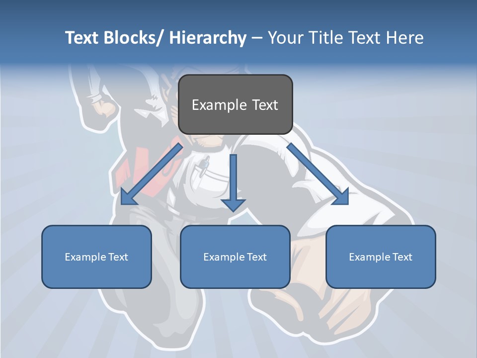 Suit Boss Defender PowerPoint Template