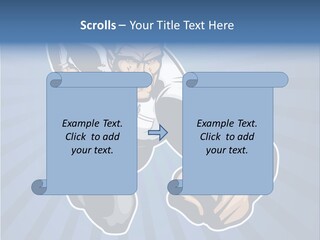 Suit Boss Defender PowerPoint Template