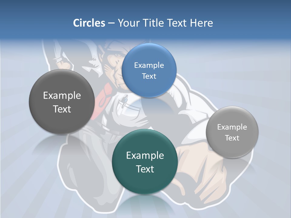 Suit Boss Defender PowerPoint Template