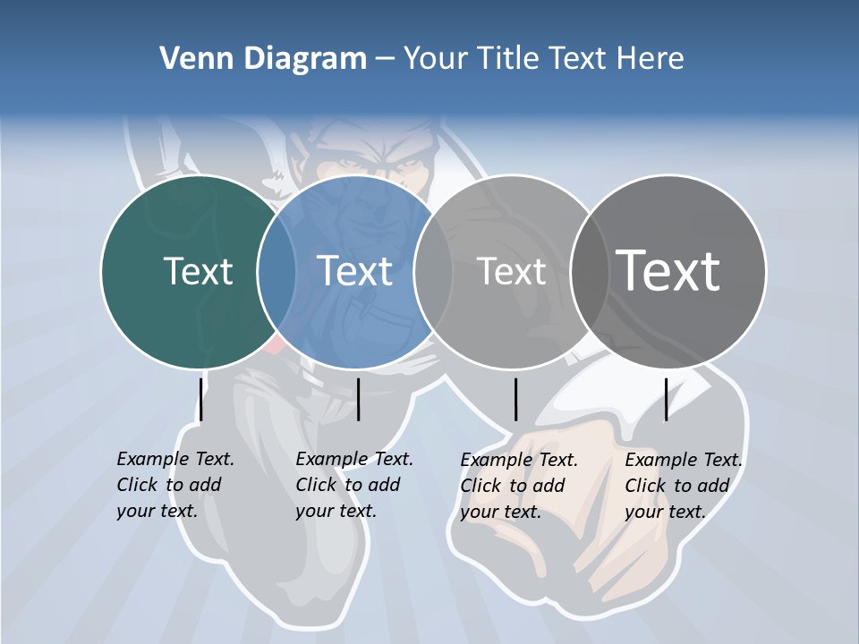 Suit Boss Defender PowerPoint Template