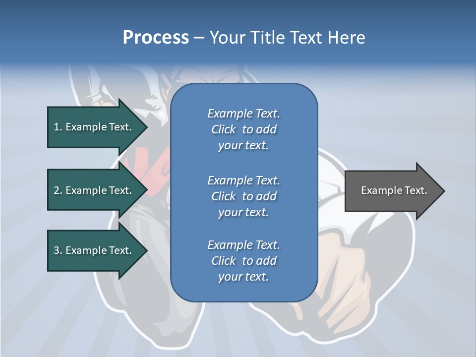 Suit Boss Defender PowerPoint Template