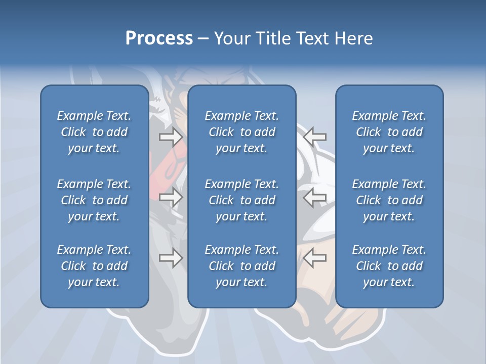 Suit Boss Defender PowerPoint Template