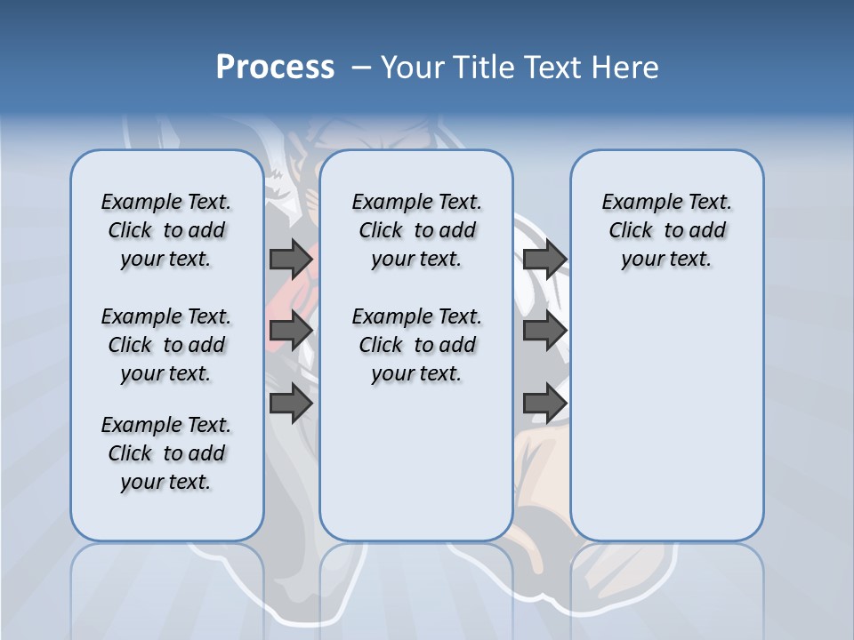 Suit Boss Defender PowerPoint Template