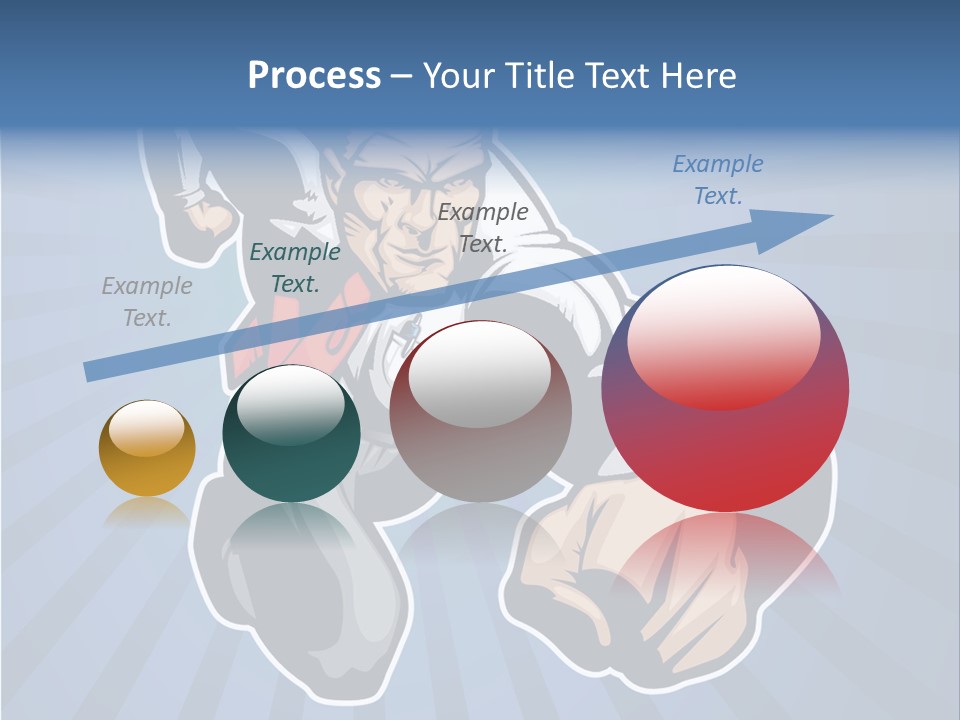 Suit Boss Defender PowerPoint Template