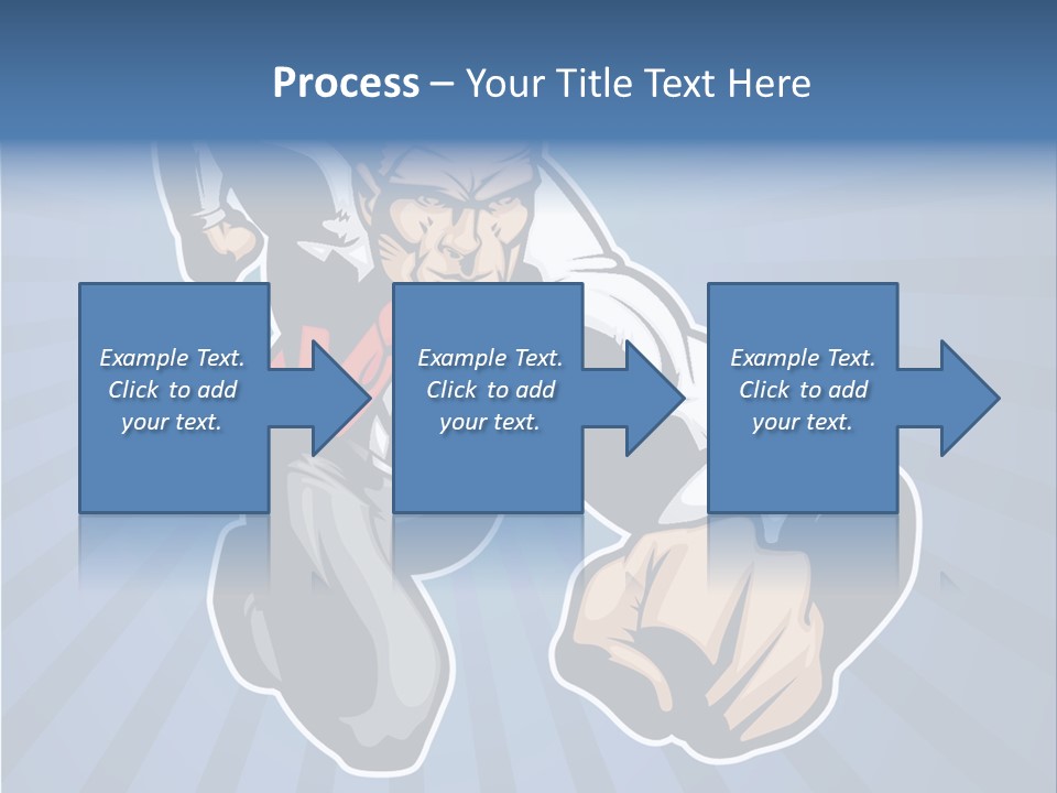 Suit Boss Defender PowerPoint Template