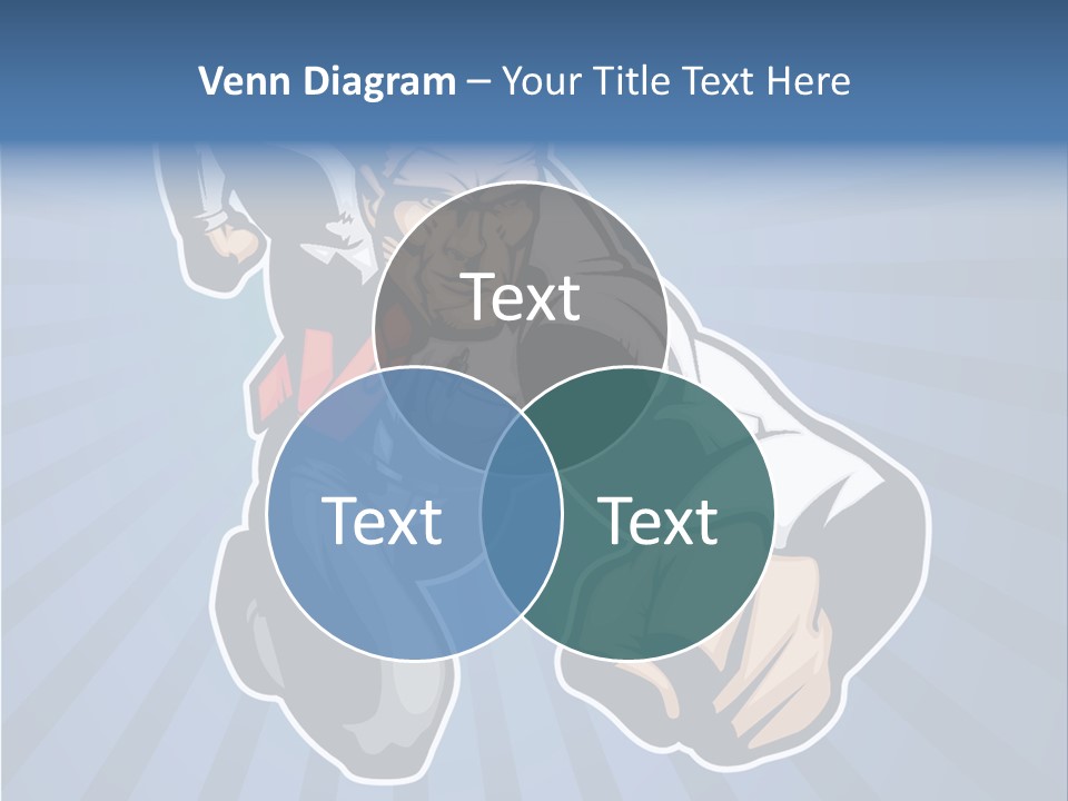 Suit Boss Defender PowerPoint Template