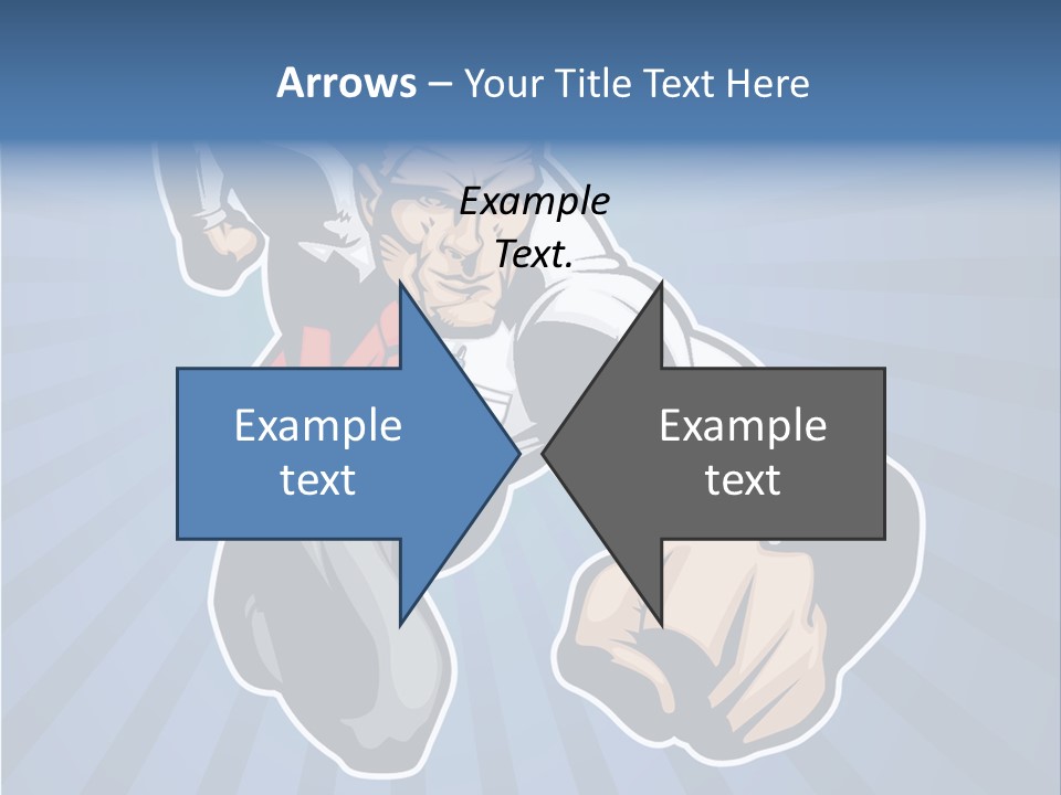 Suit Boss Defender PowerPoint Template