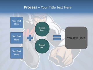 Suit Boss Defender PowerPoint Template
