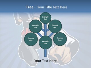 Suit Boss Defender PowerPoint Template