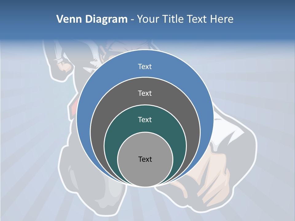 Suit Boss Defender PowerPoint Template