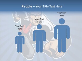 Suit Boss Defender PowerPoint Template