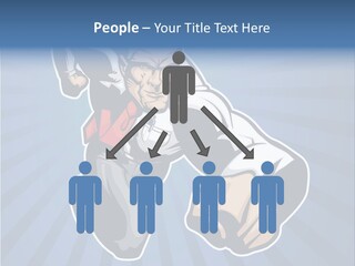 Suit Boss Defender PowerPoint Template