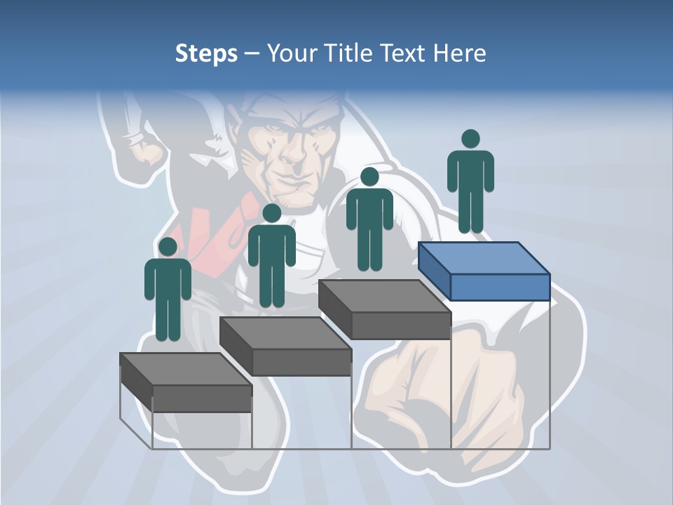 Suit Boss Defender PowerPoint Template