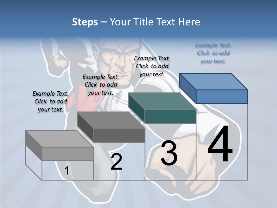 Suit Boss Defender PowerPoint Template