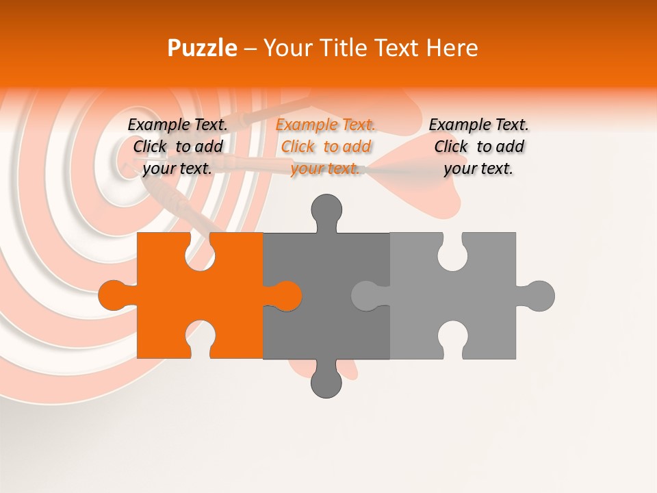 Target Strategy Business PowerPoint Template