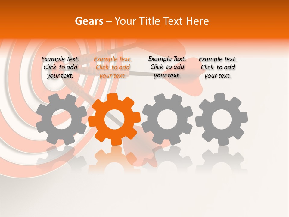 Target Strategy Business PowerPoint Template