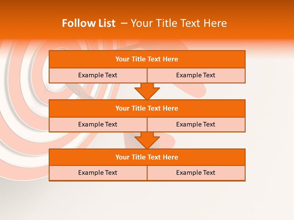 Target Strategy Business PowerPoint Template