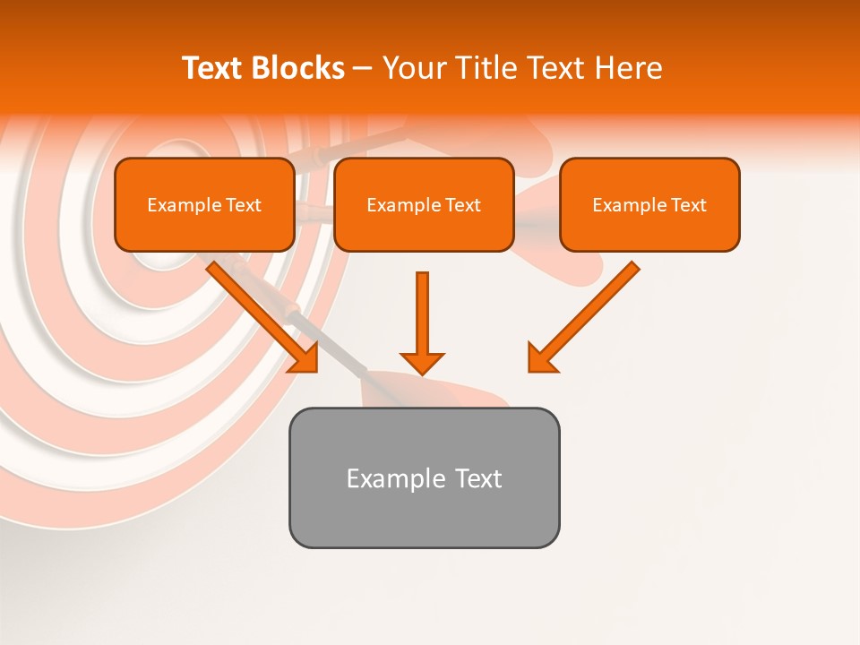 Target Strategy Business PowerPoint Template