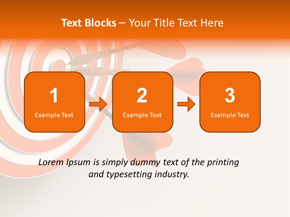 Target Strategy Business PowerPoint Template
