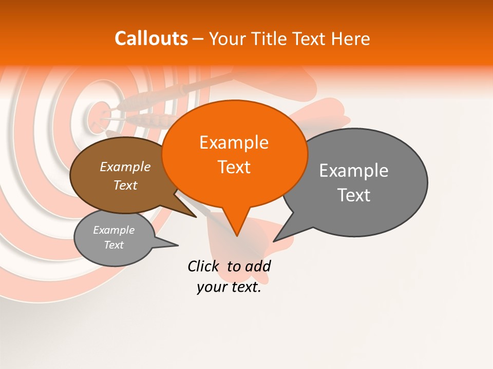 Target Strategy Business PowerPoint Template