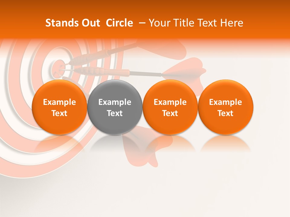 Target Strategy Business PowerPoint Template
