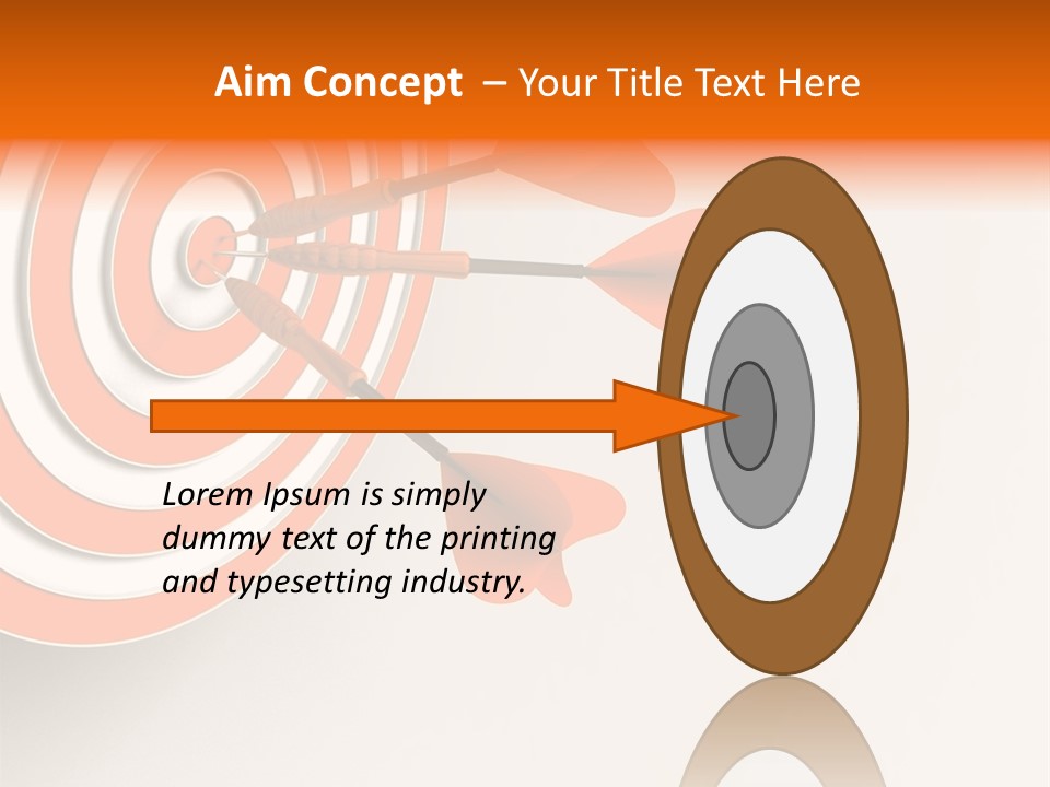 Target Strategy Business PowerPoint Template