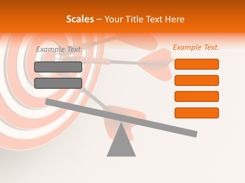 Target Strategy Business PowerPoint Template