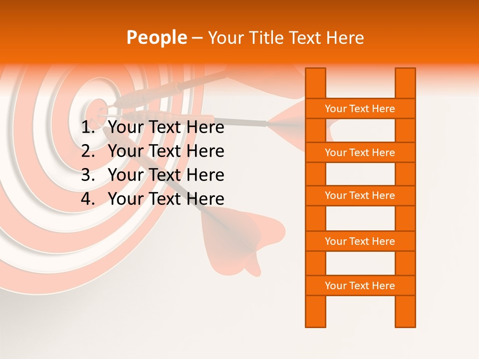 Target Strategy Business PowerPoint Template