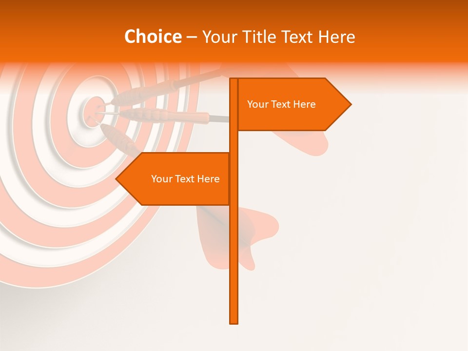 Target Strategy Business PowerPoint Template