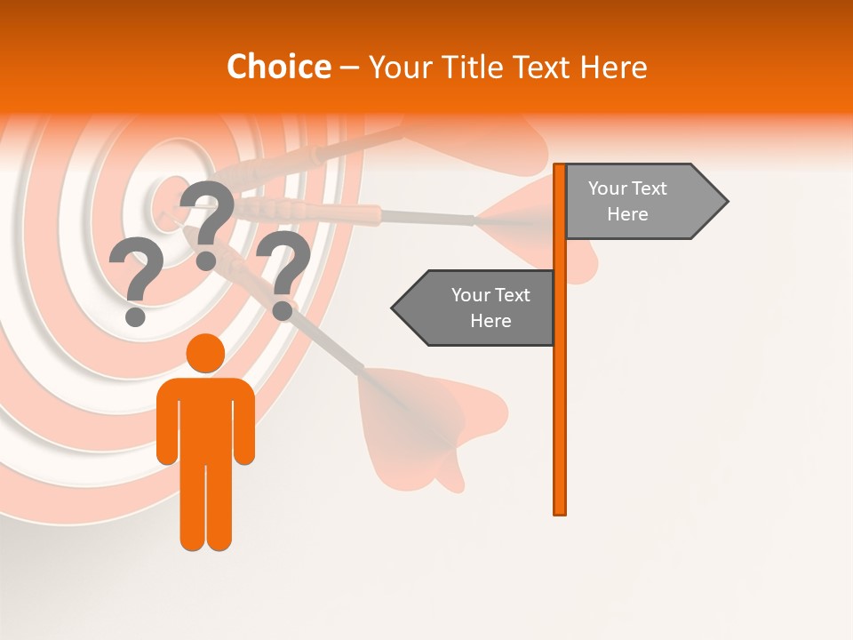 Target Strategy Business PowerPoint Template