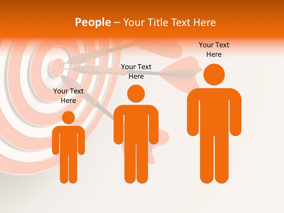 Target Strategy Business PowerPoint Template