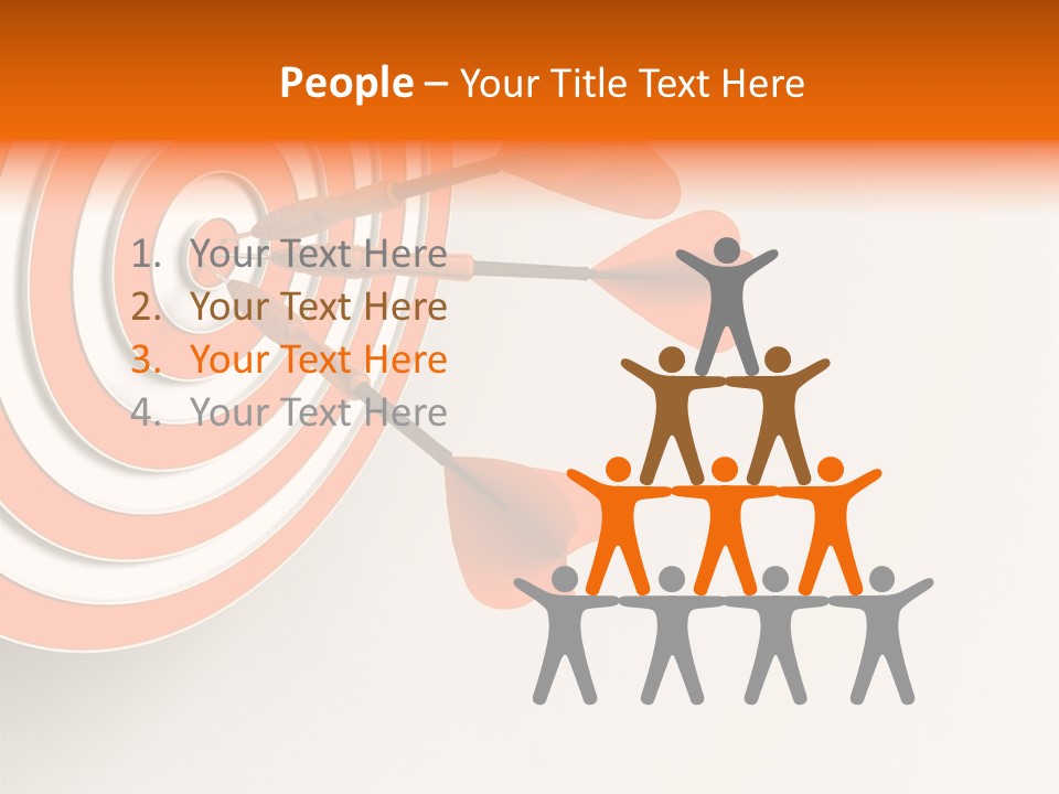 Target Strategy Business PowerPoint Template