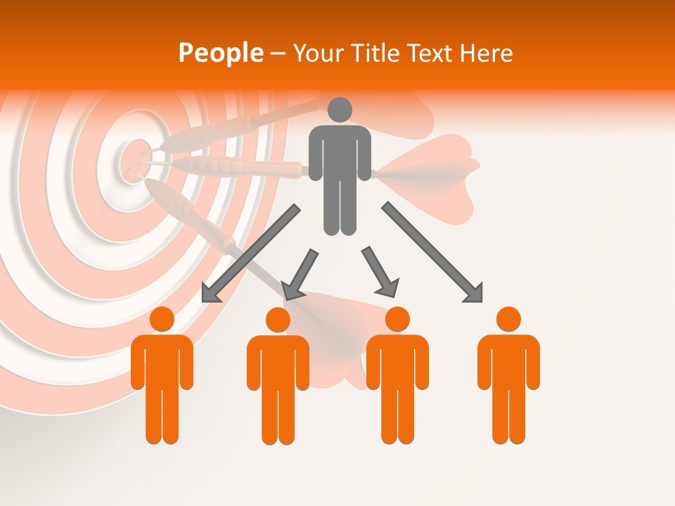 Target Strategy Business PowerPoint Template