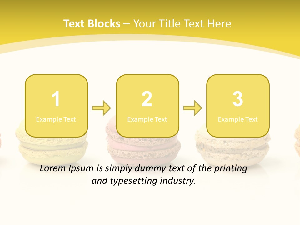 Lemon Snack Coffee PowerPoint Template