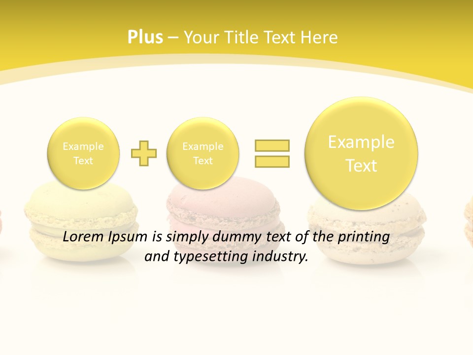 Lemon Snack Coffee PowerPoint Template
