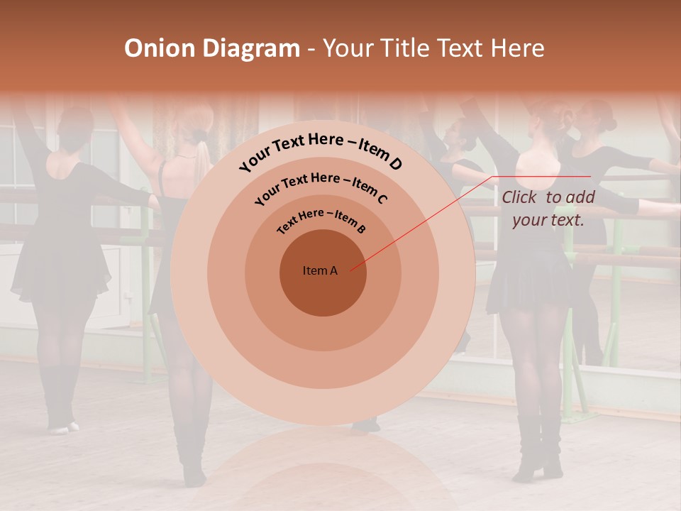 A Group Of Women In A Ballet Class Powerpoint Presentation PowerPoint Template