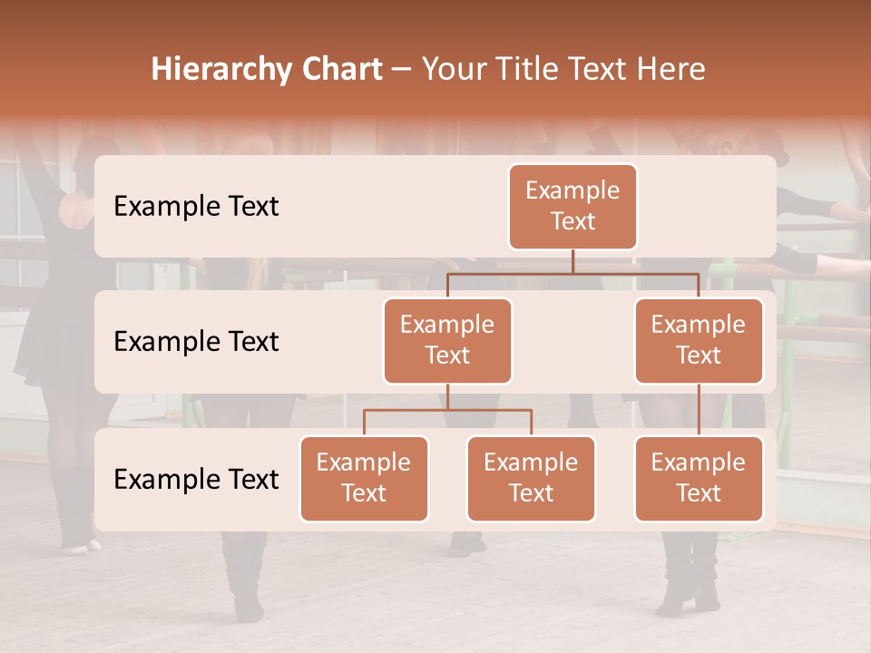 A Group Of Women In A Ballet Class Powerpoint Presentation PowerPoint Template