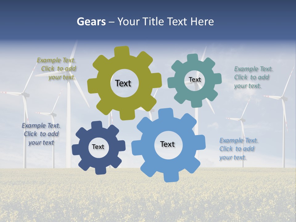 Teenager Campus Group PowerPoint Template