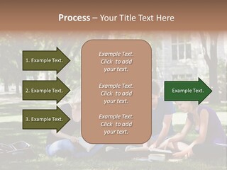 Teenager Campus Group PowerPoint Template