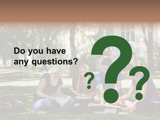 Teenager Campus Group PowerPoint Template