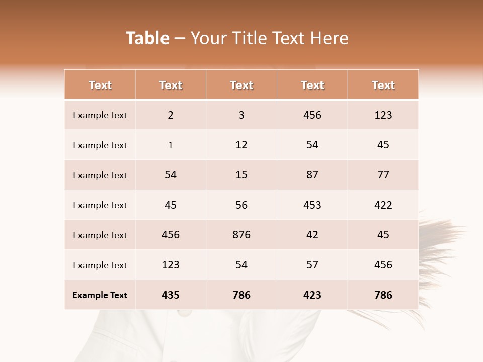 Celebration Face Successful PowerPoint Template