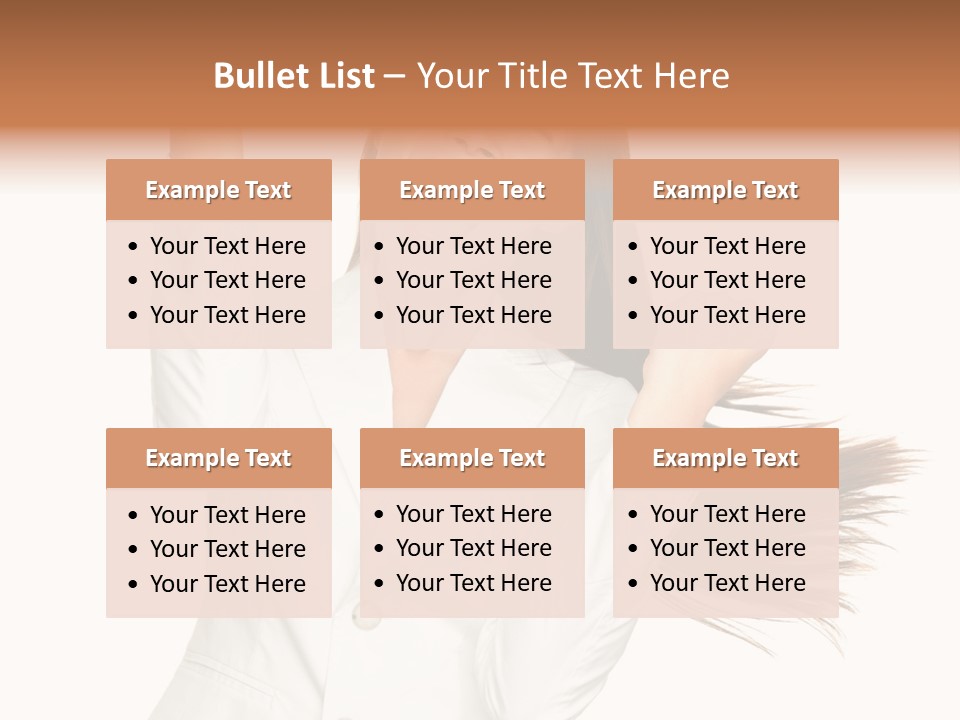 Celebration Face Successful PowerPoint Template