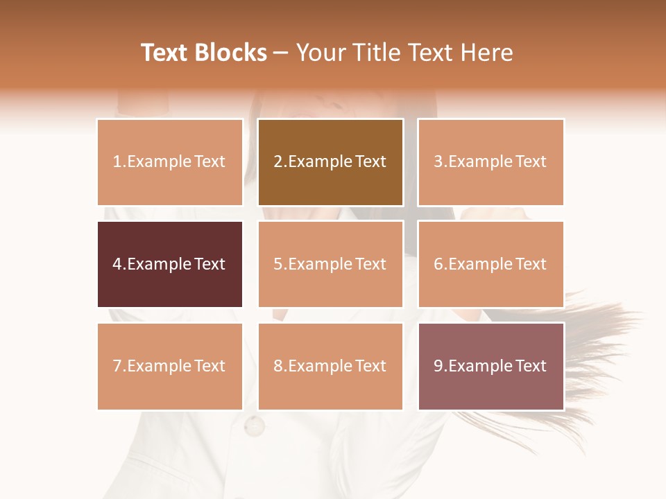 Celebration Face Successful PowerPoint Template